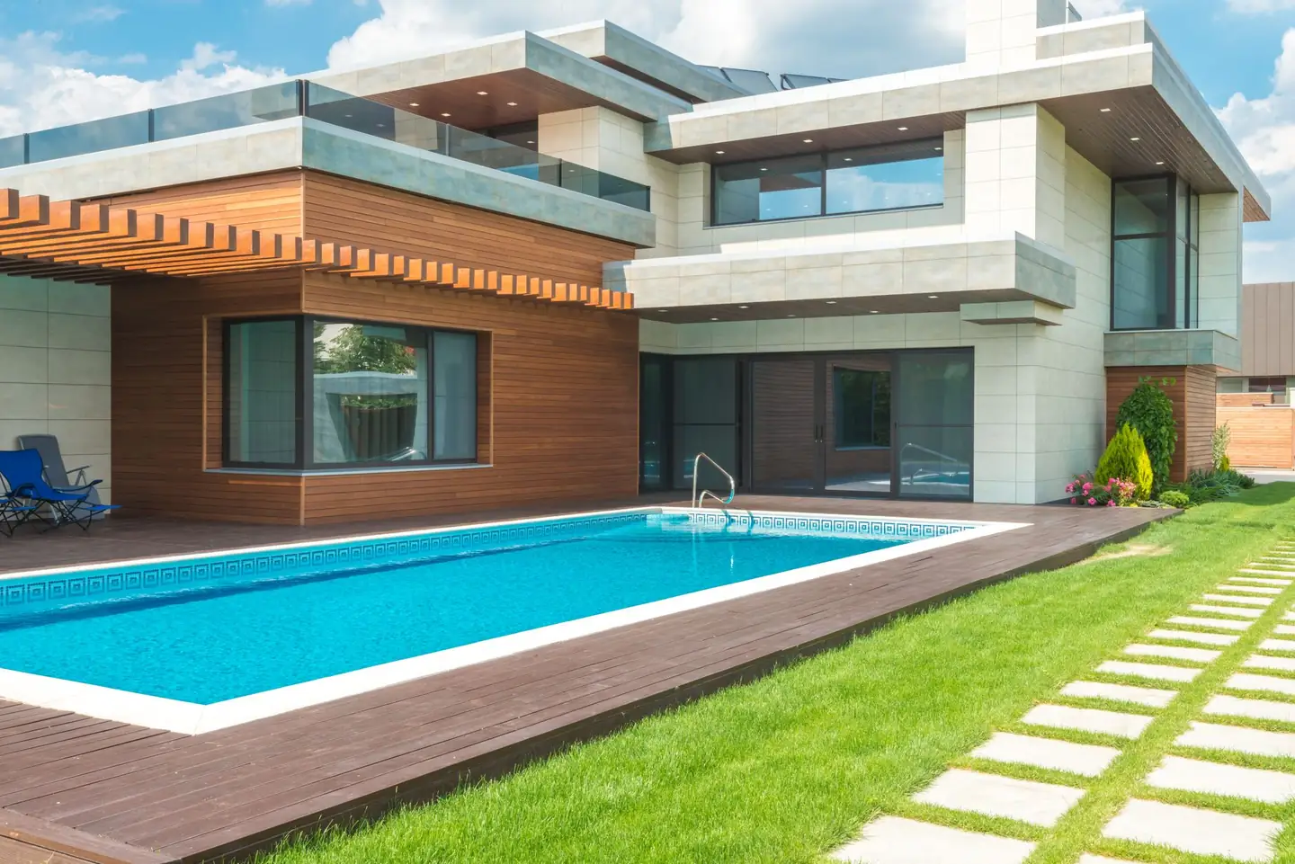 Swimming pool built in Canterbury, NSW